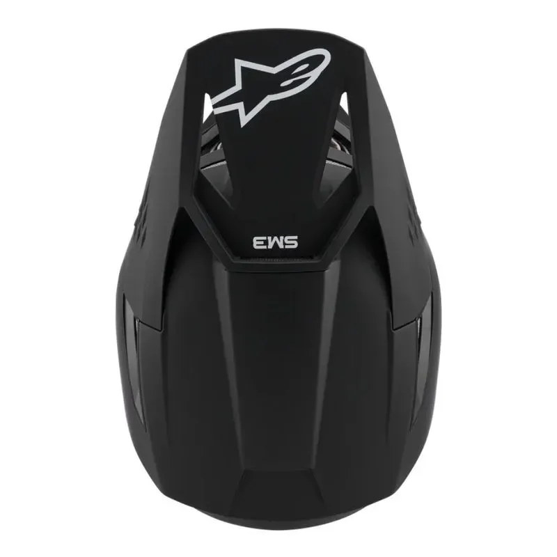 Capacete Alpinestars SM3 Solid Preto Fosco - Spinelli Motos Boutique